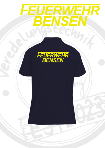 Poloshirt Feuerwehr Bensen (Damen)