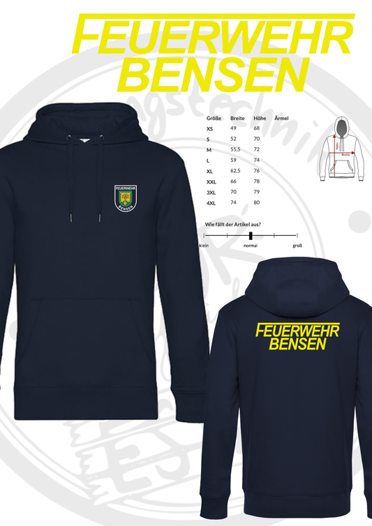 Hoodie Feuerwehr Bensen