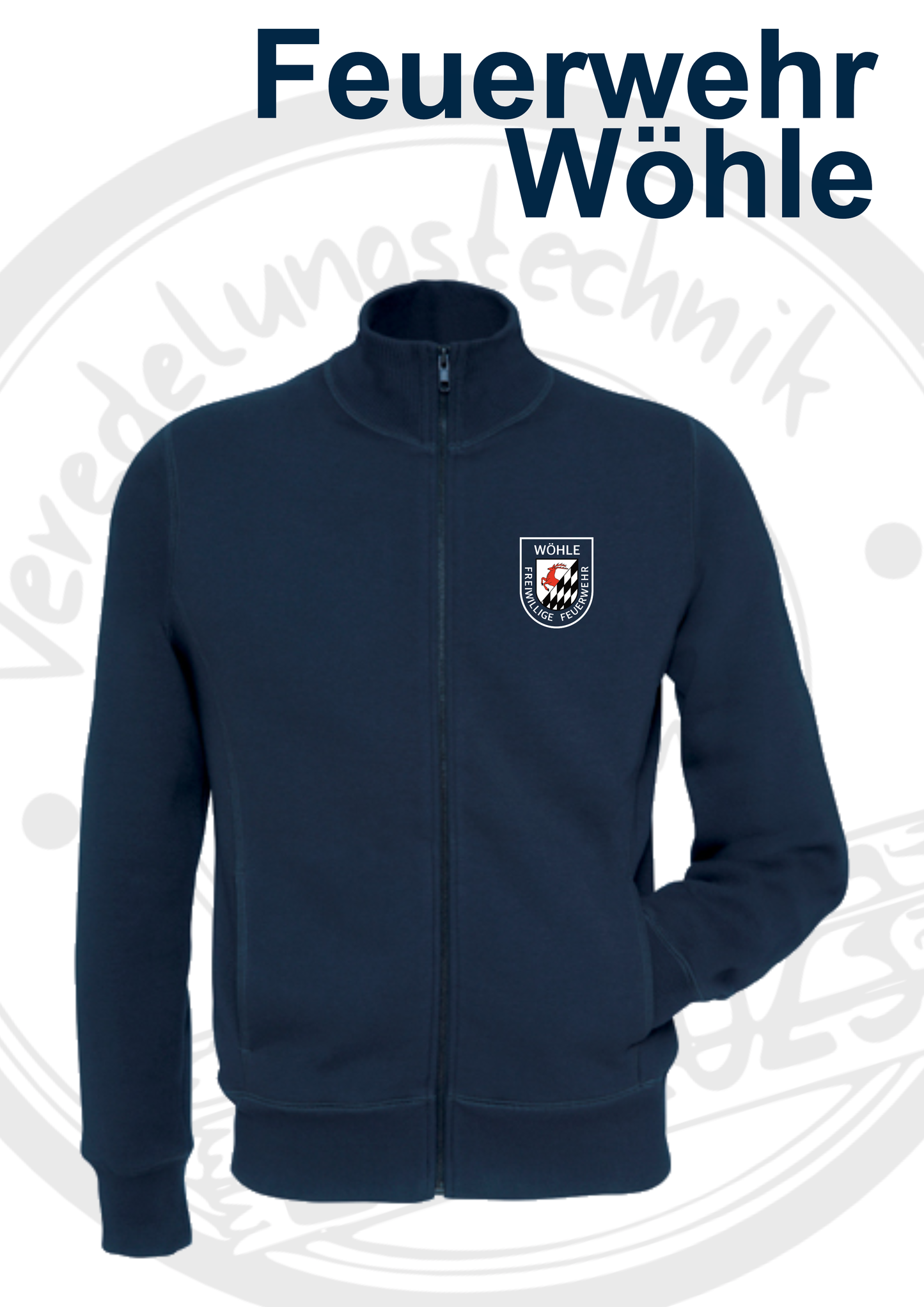 Sweatjacke Feuerwehr Wöhle