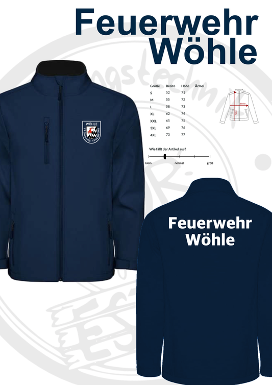 Softshelljacke Feuerwehr Wöhle