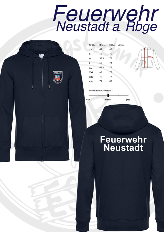ZipHoodie Feuerwehr Neustadt a. Rbge