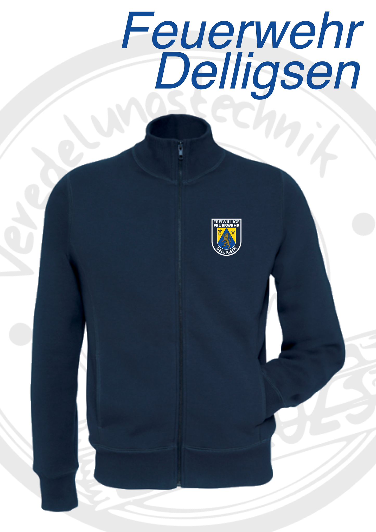 Sweatjacke Feuerwehr Delligsen