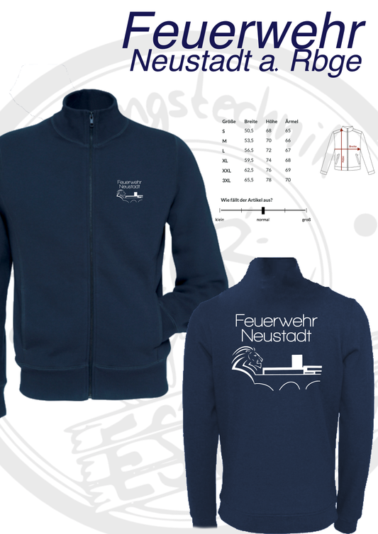 Sweatjacke Feuerwehr Neustadt a. Rbge