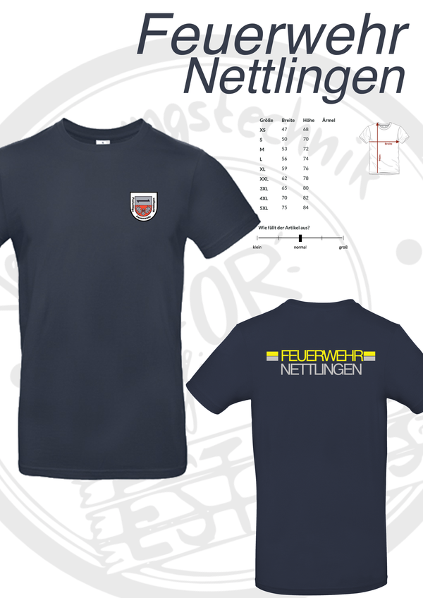 T Shirt Feuerwehr Nettlingen