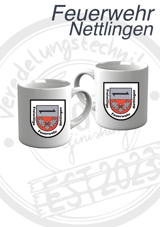 Tasse Feuerwehr Nettlingen