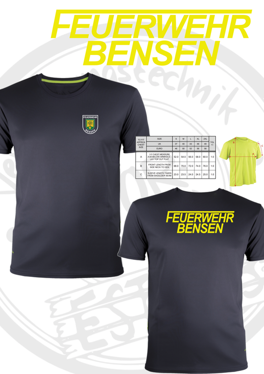 Funktionshirt Feuerwehr Bensen