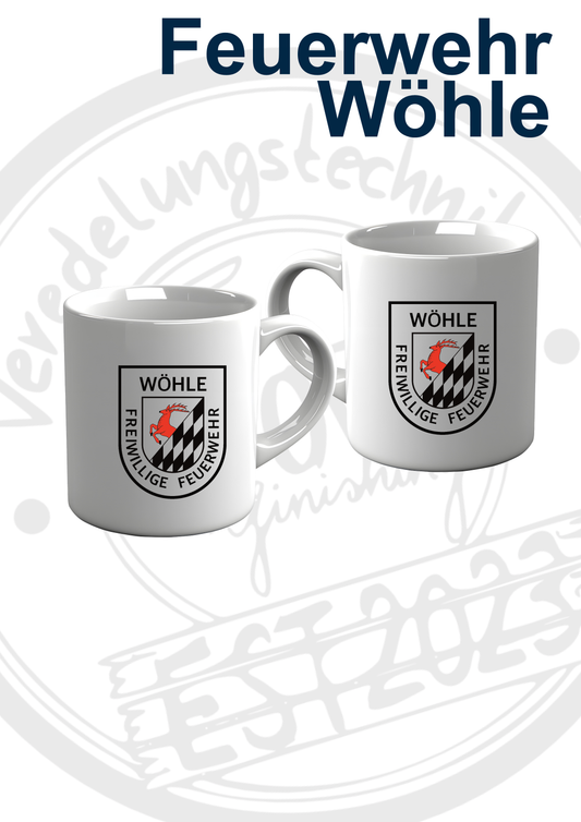 Tasse Feuerwehr Wöhle