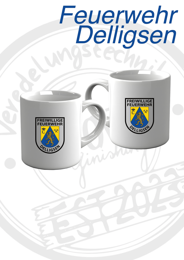 Tasse Feuerwehr Delligsen