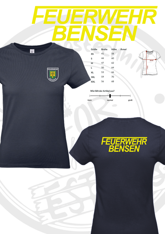 T Shirt Feuerwehr Bensen (Damen)