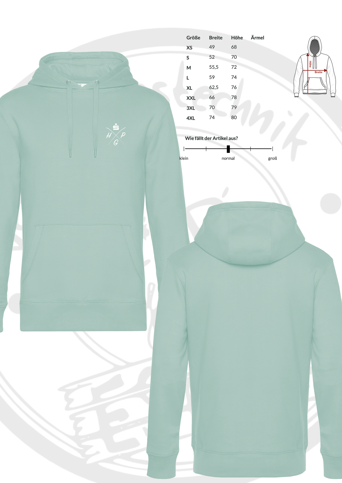 Sparkassen Hoodie Herren