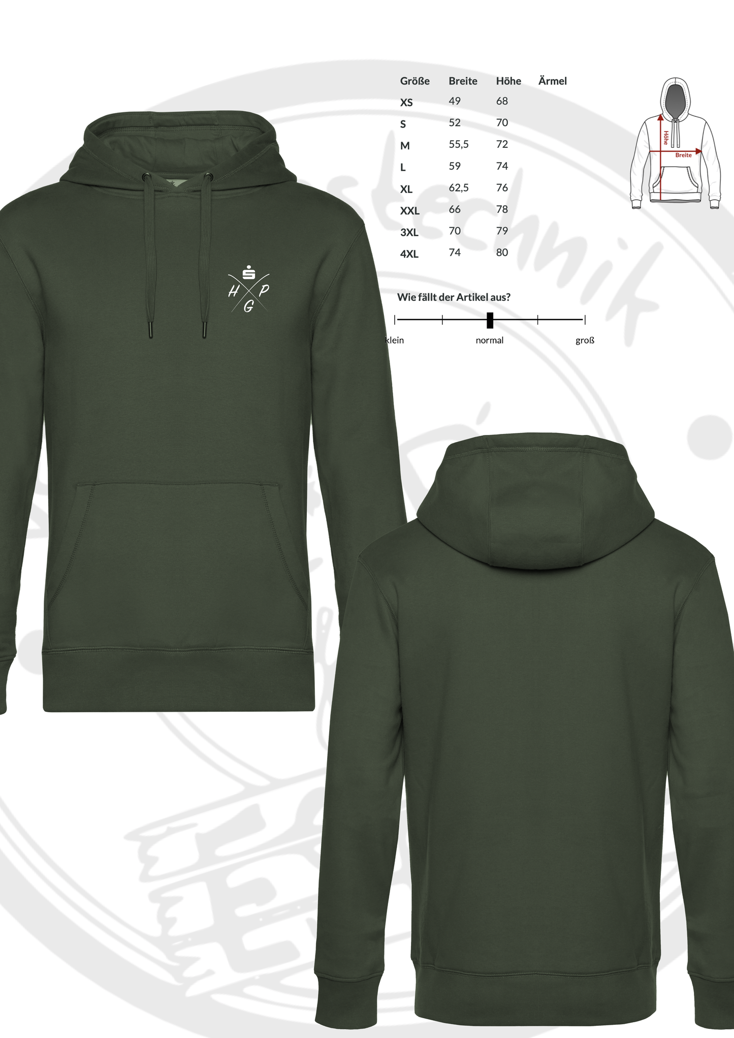 Sparkassen Hoodie Herren