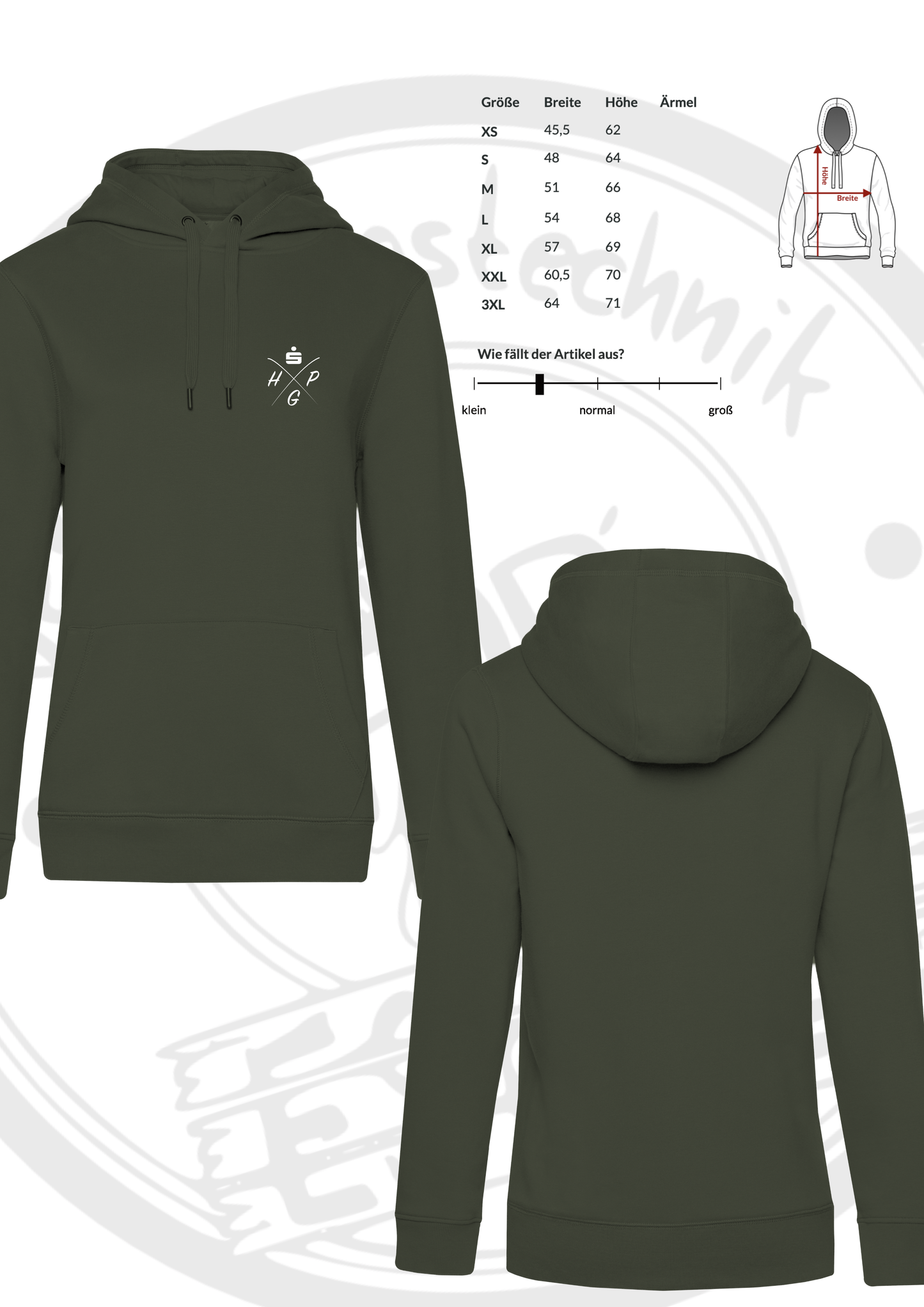 Sparkassen Hoodie Damen