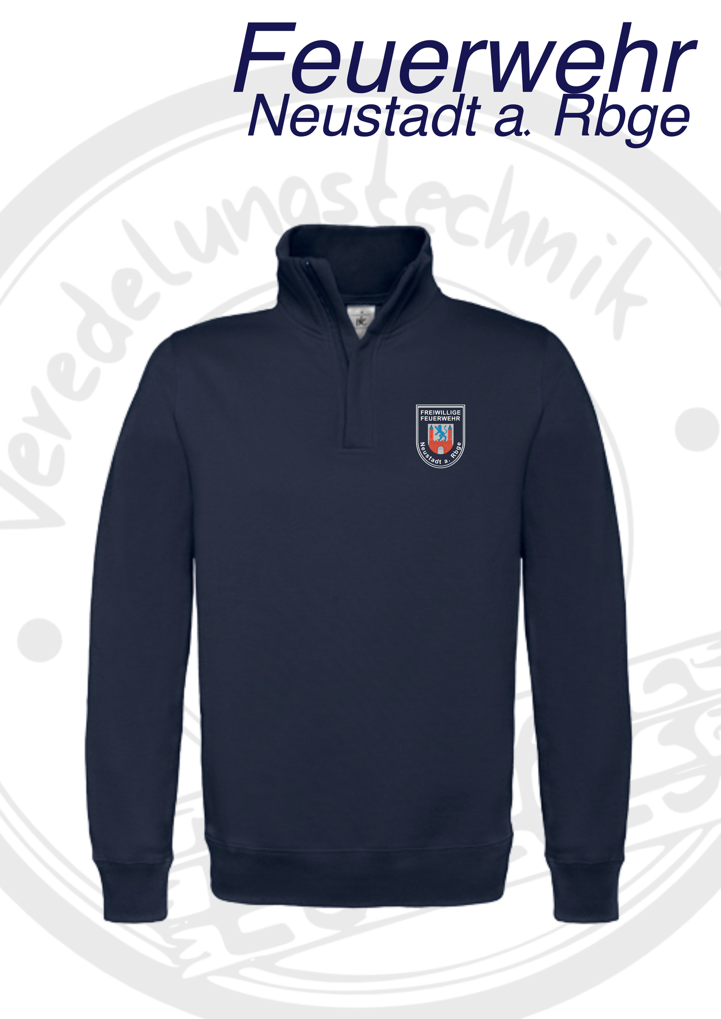 1/4 Zipper Feuerwehr Neustadt a. Rbge