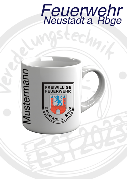 Tasse Feuerwehr Neustadt a. Rbge