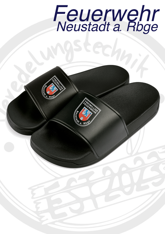Badeslipper Feuerwehr Neustadt a. Rbge