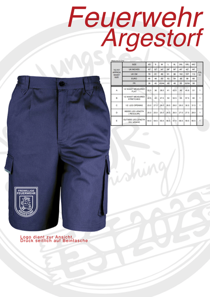 Worker Shorts Feuerwehr Argestorf