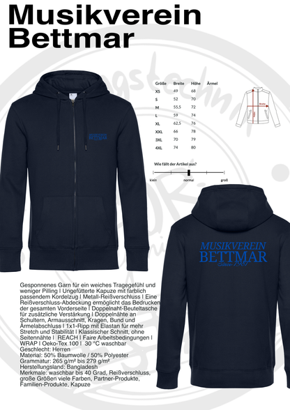 ZipHoodie Musikverein Bettmar