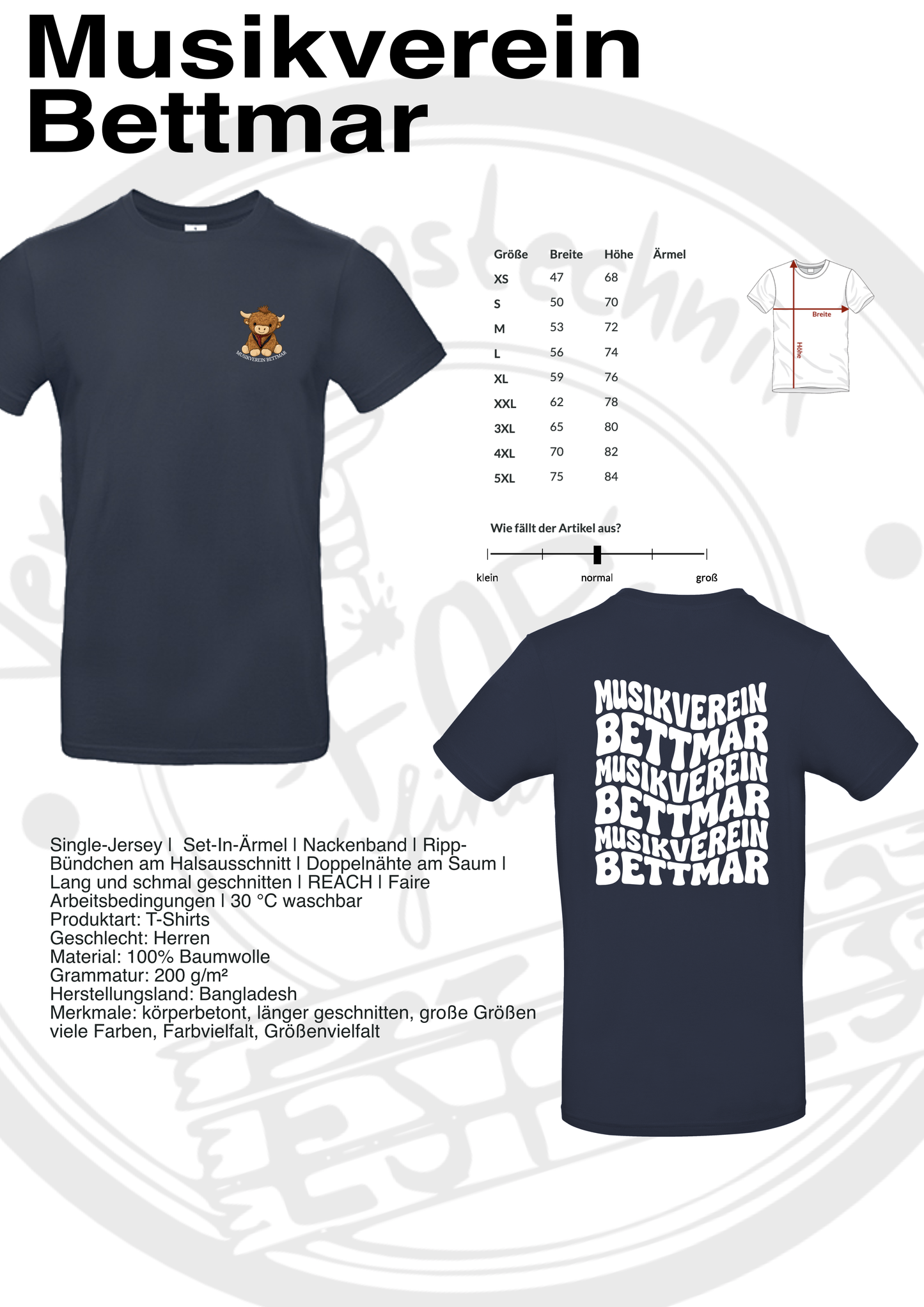 T-Shirt Musikverein Bettmar