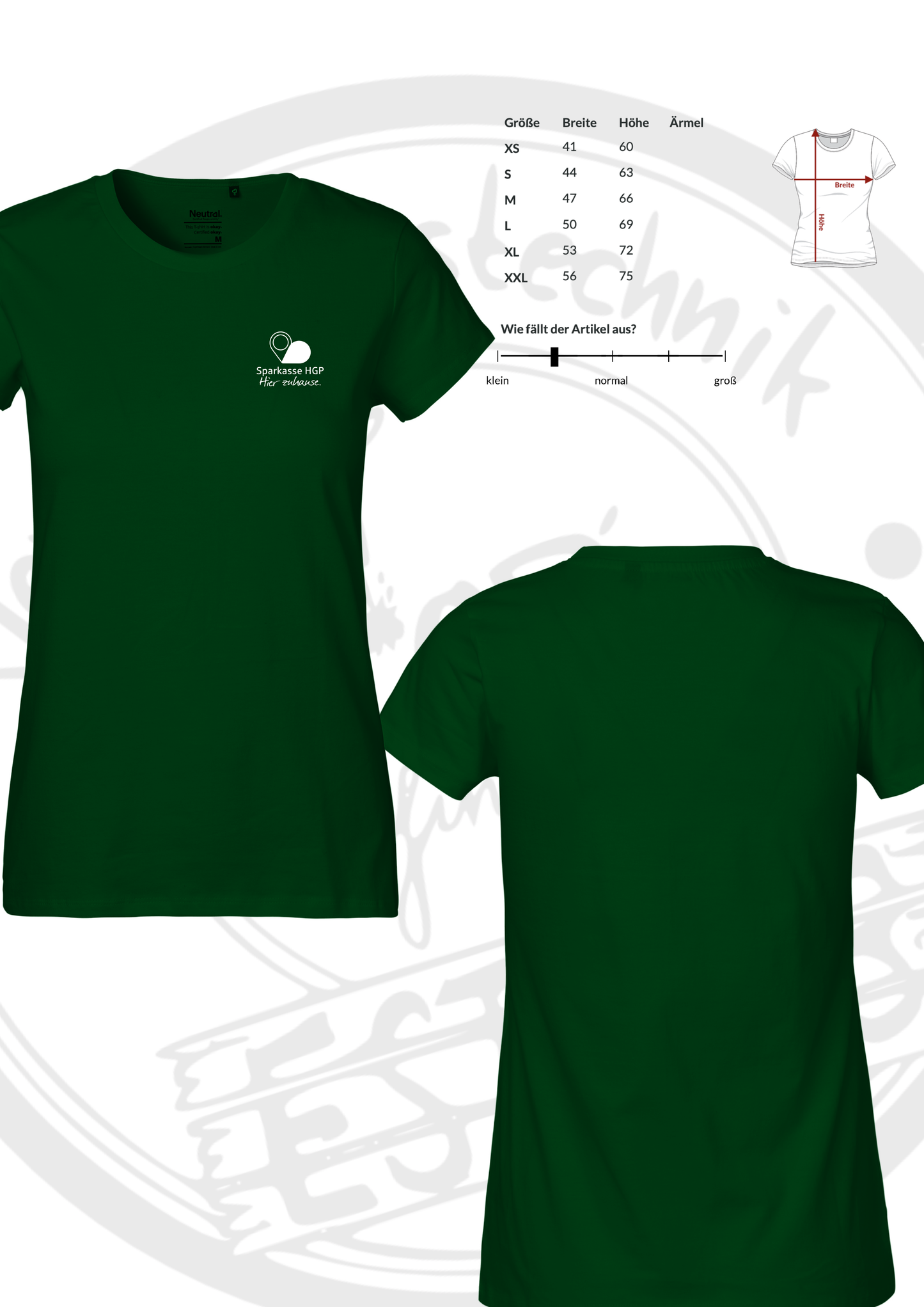 Sparkassen Shirt "Hier zuhause"