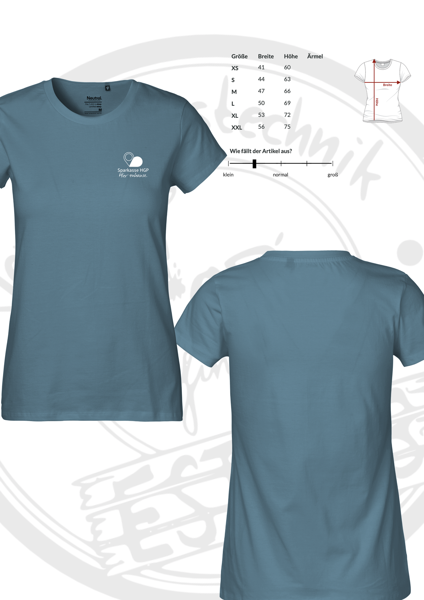 Sparkassen Shirt "Hier zuhause"