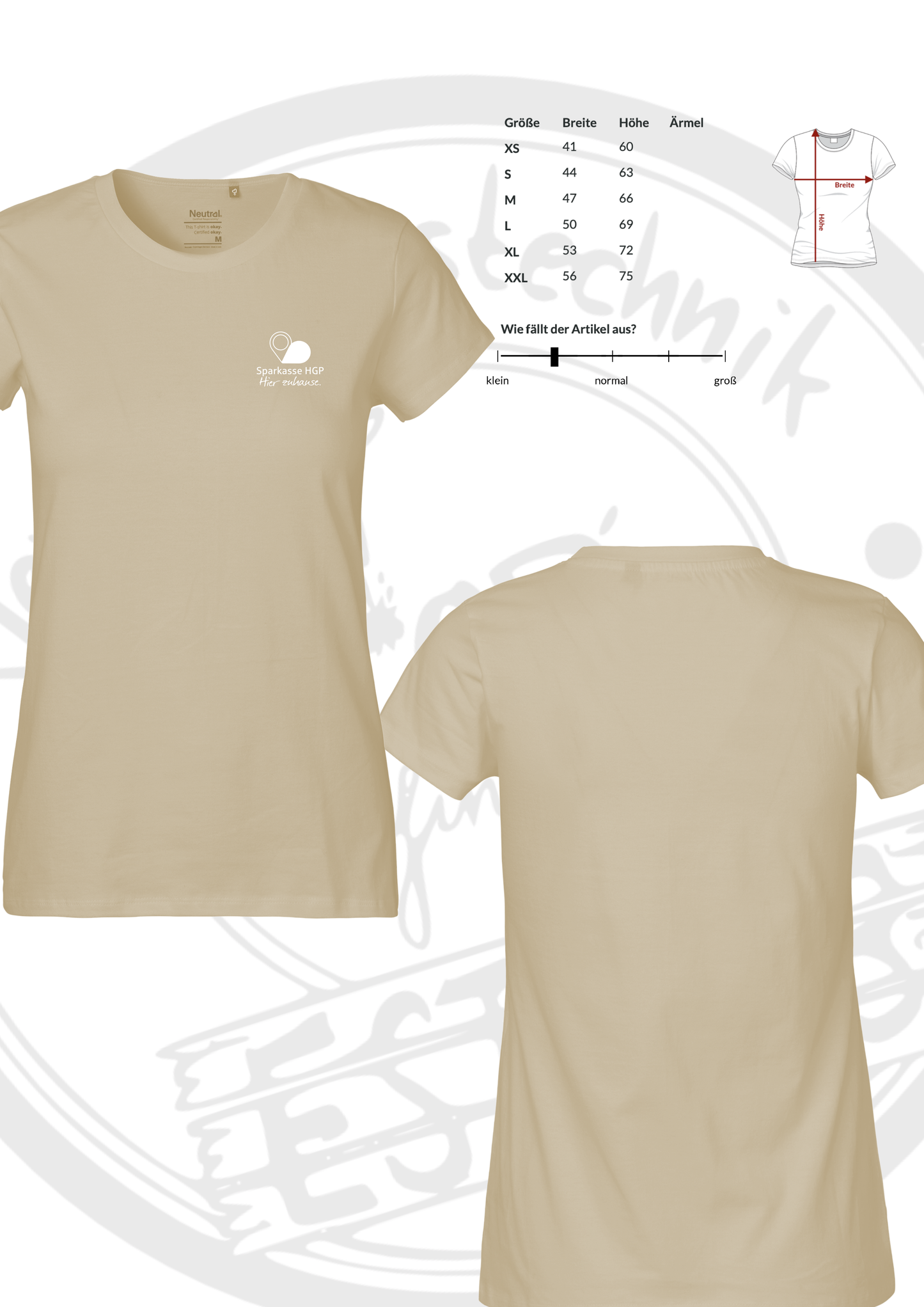 Sparkassen Shirt "Hier zuhause"