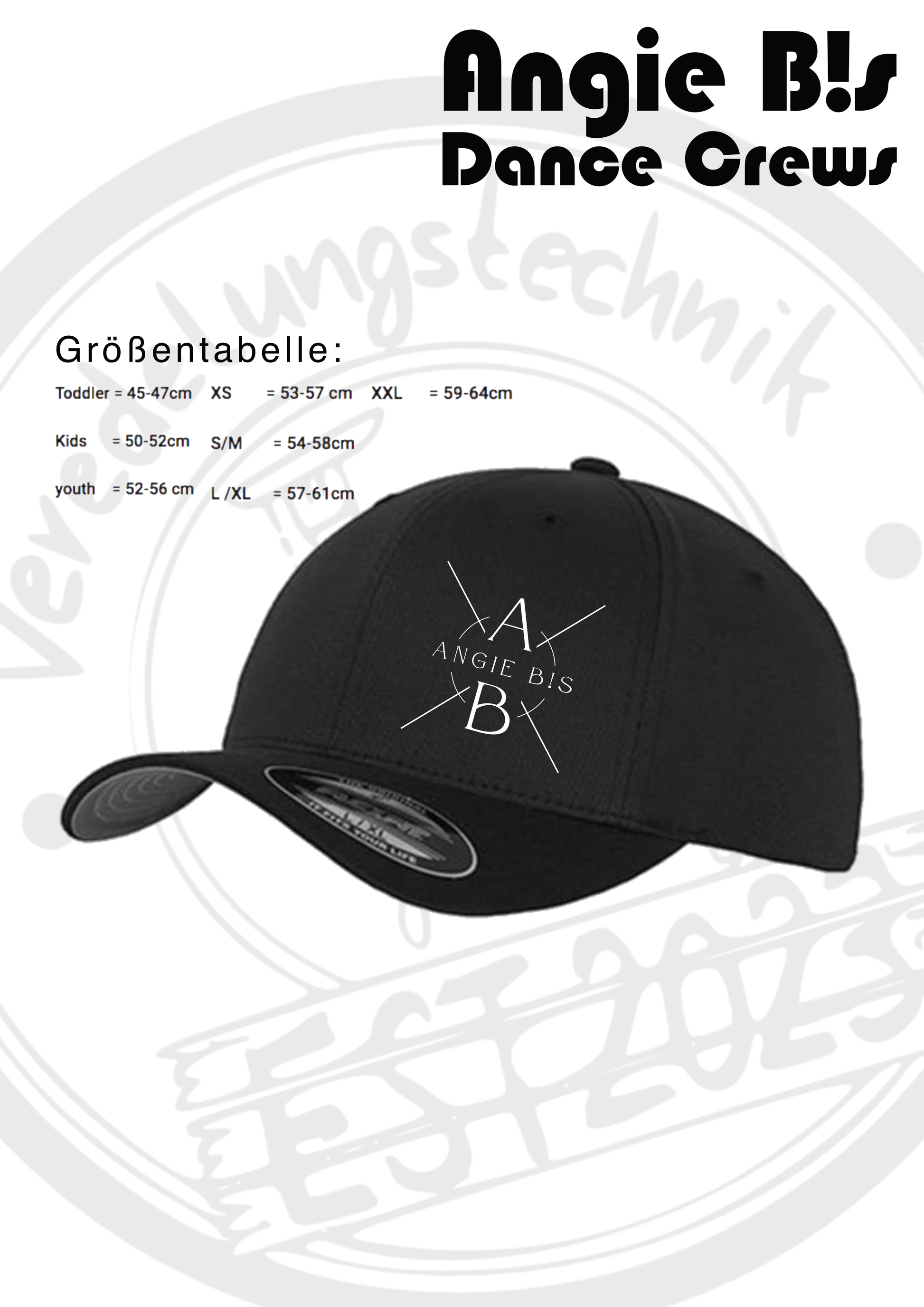 FlexFit Cap der Angie B!s Dance Crews