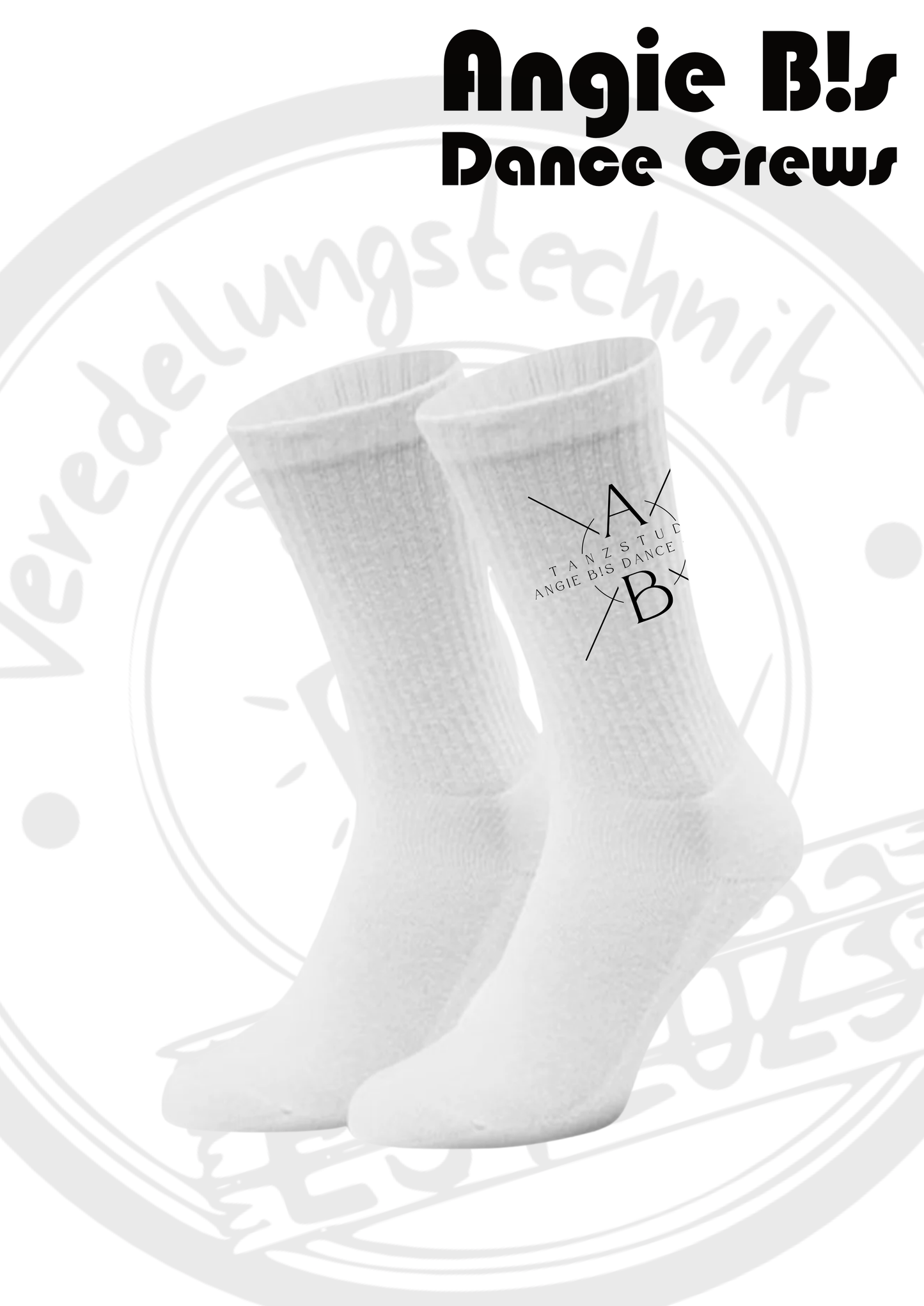 Tennissocken der Angie B!s Dance Crews