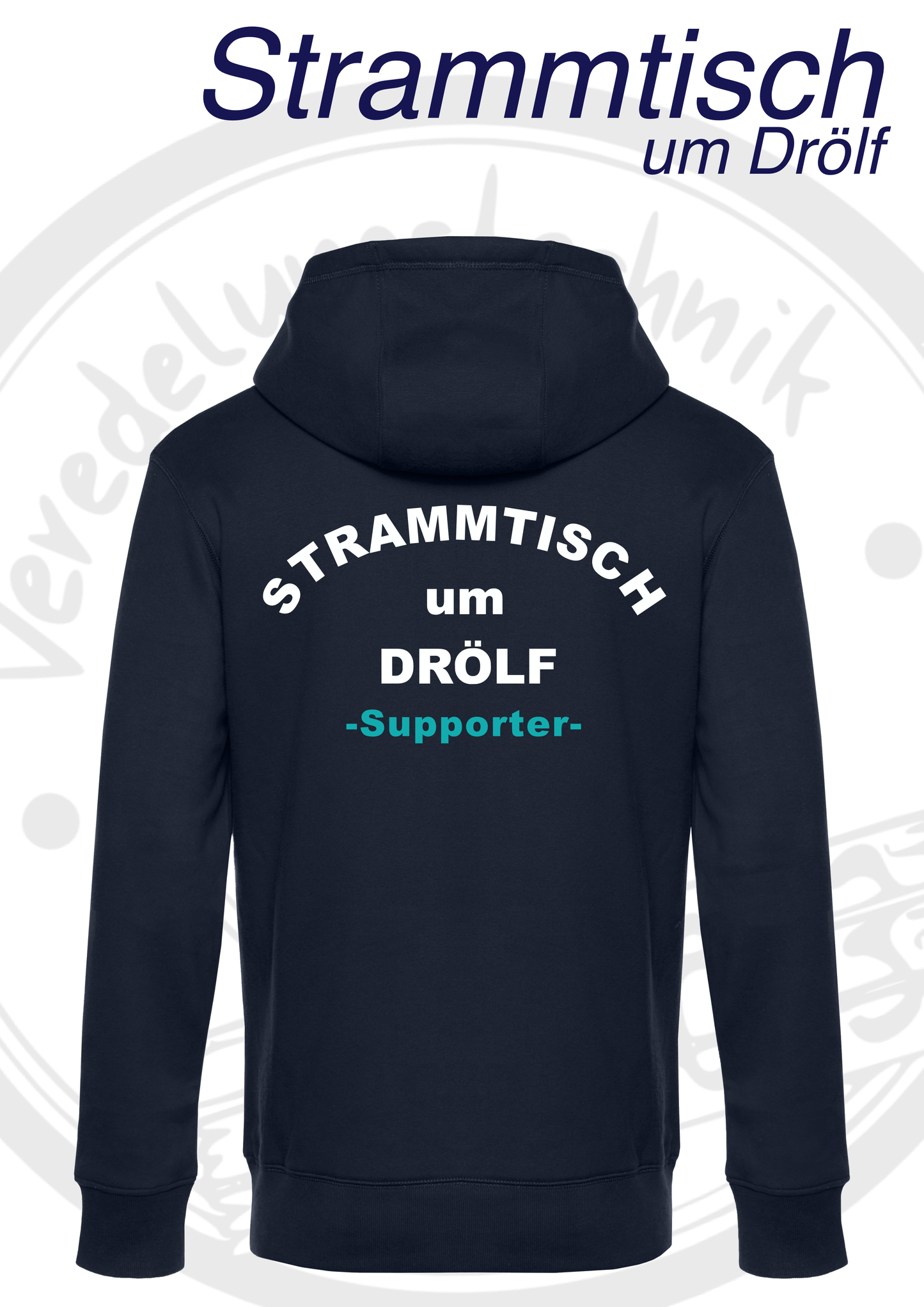 ZipHoodie um Drölf