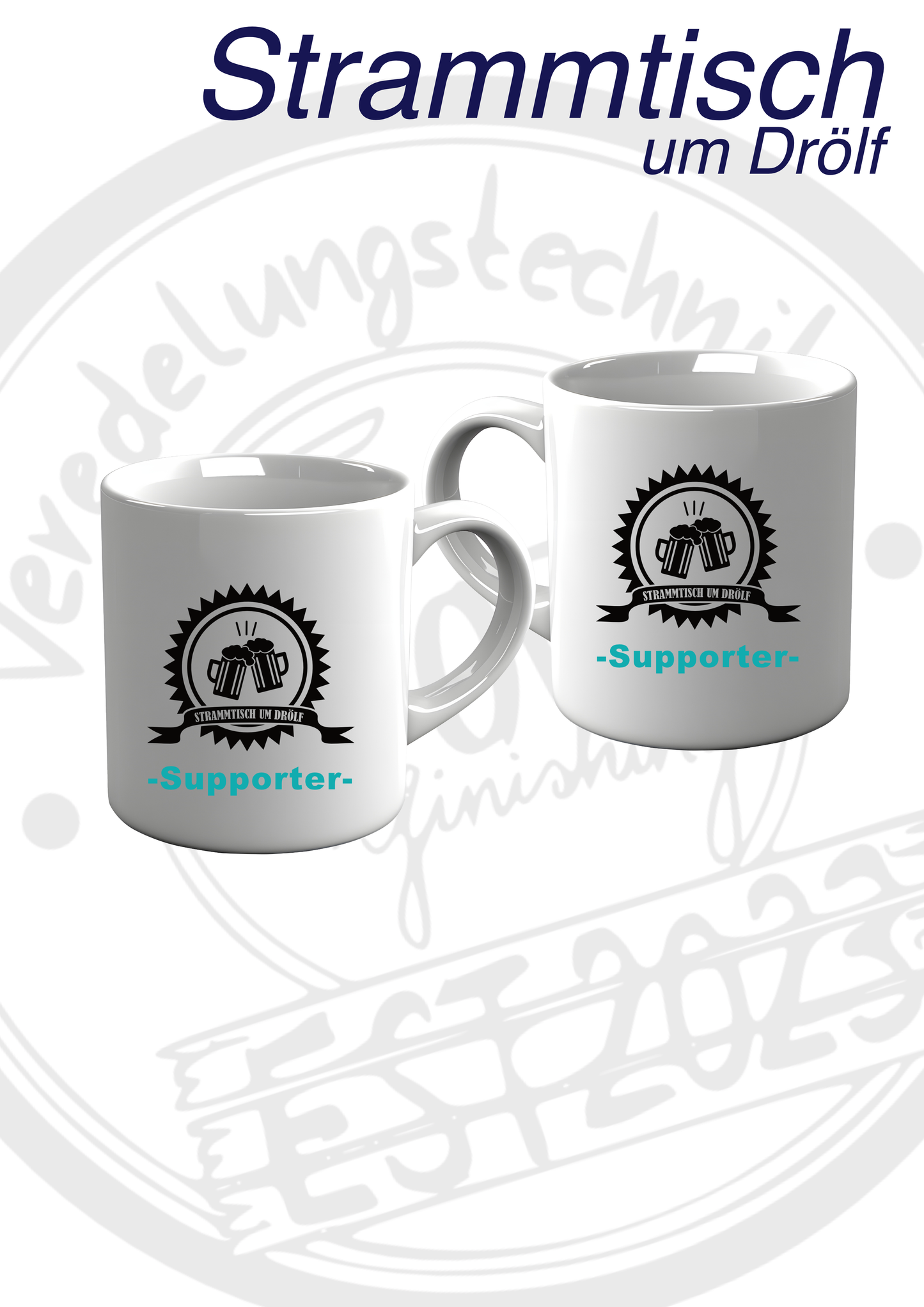 Tasse um Drölf