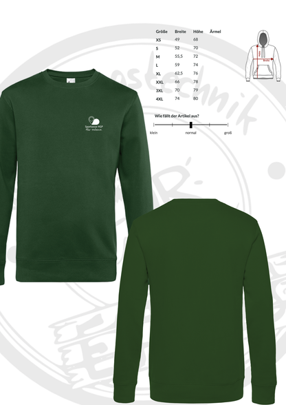 Sparkassen Sweatshirt "Hier zuhause"