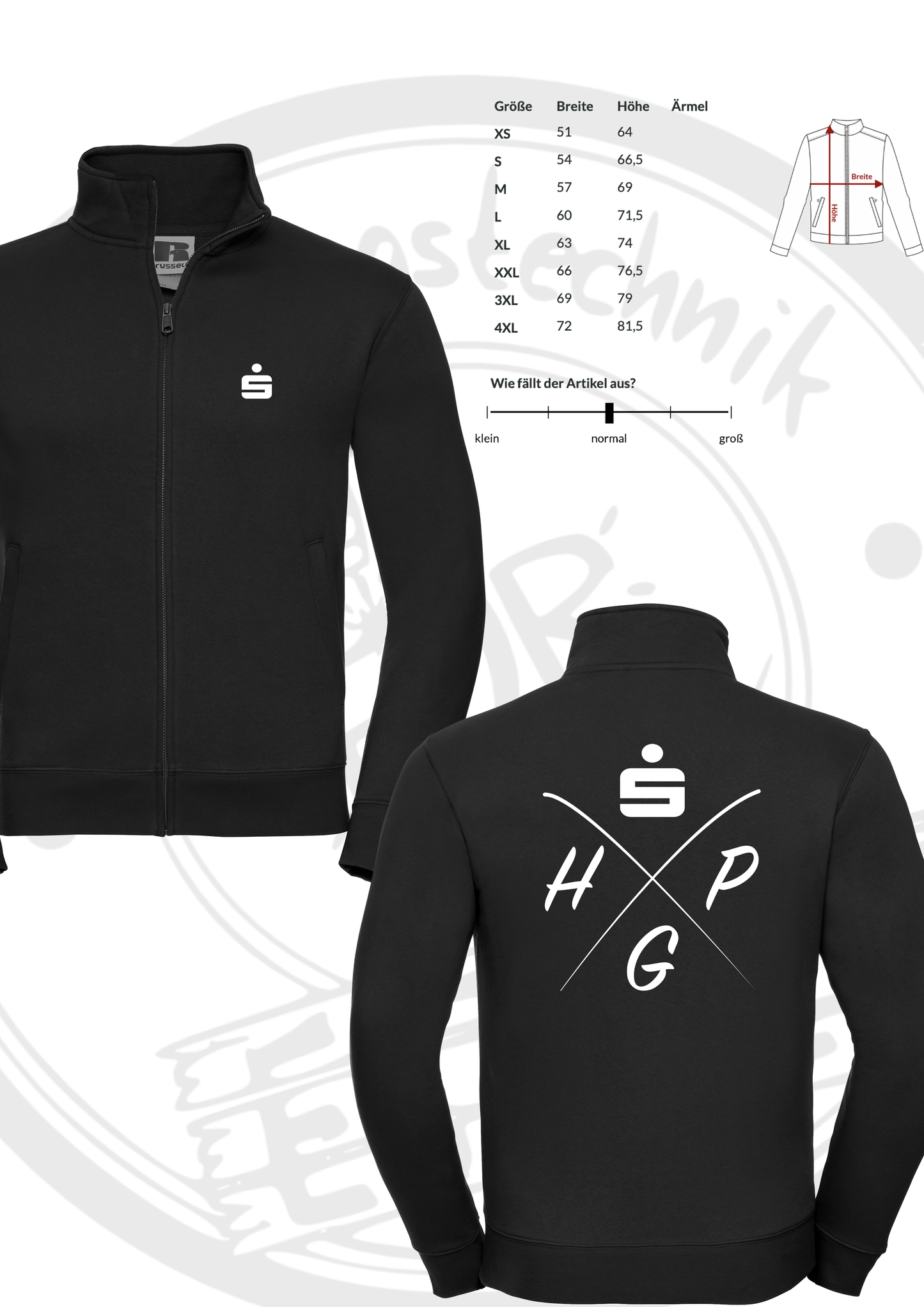 Sparkassen Sweatjacke Herren