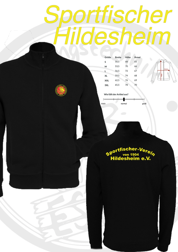 Sweatjacke Sportfischer Hildesheim