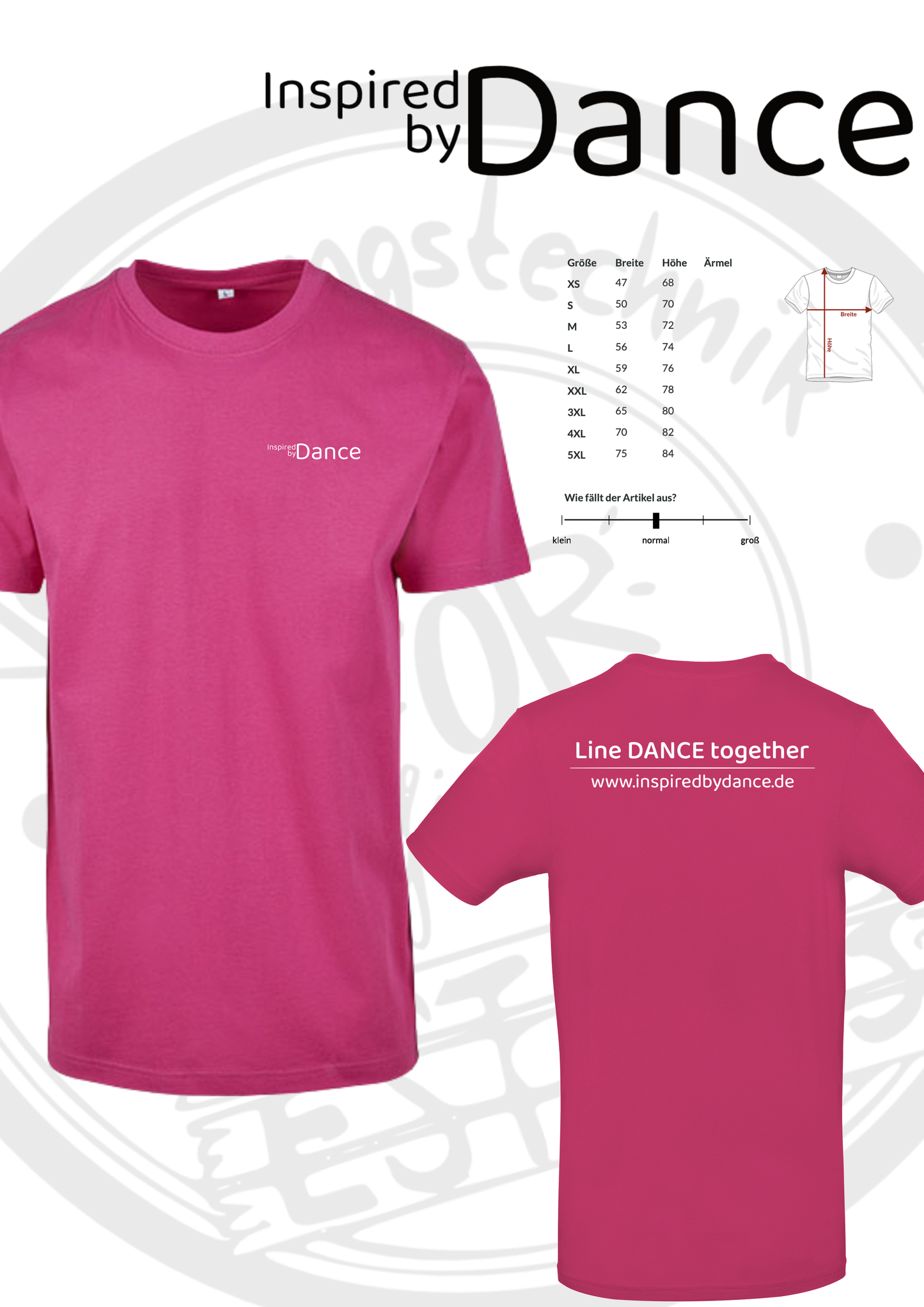 T Shirt Inspired by Dance