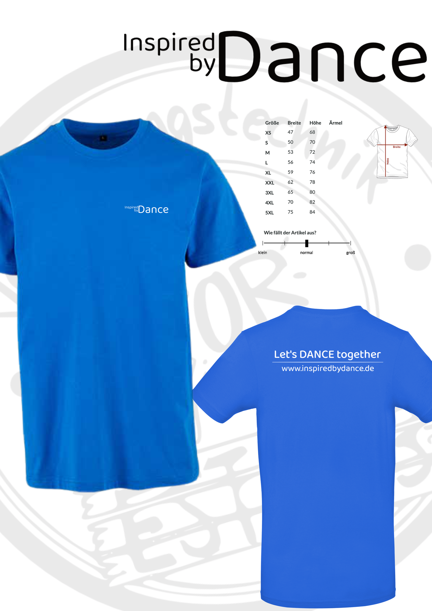 T Shirt Inspired by Dance