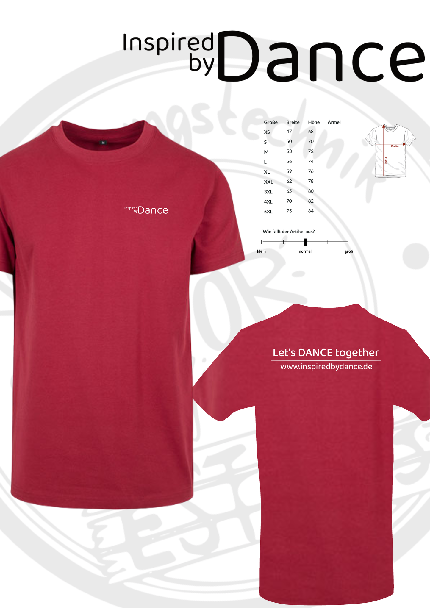 T Shirt Inspired by Dance