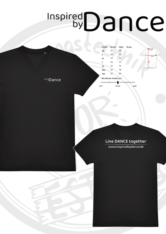 V-Neck T Shirt Inspired by Dance