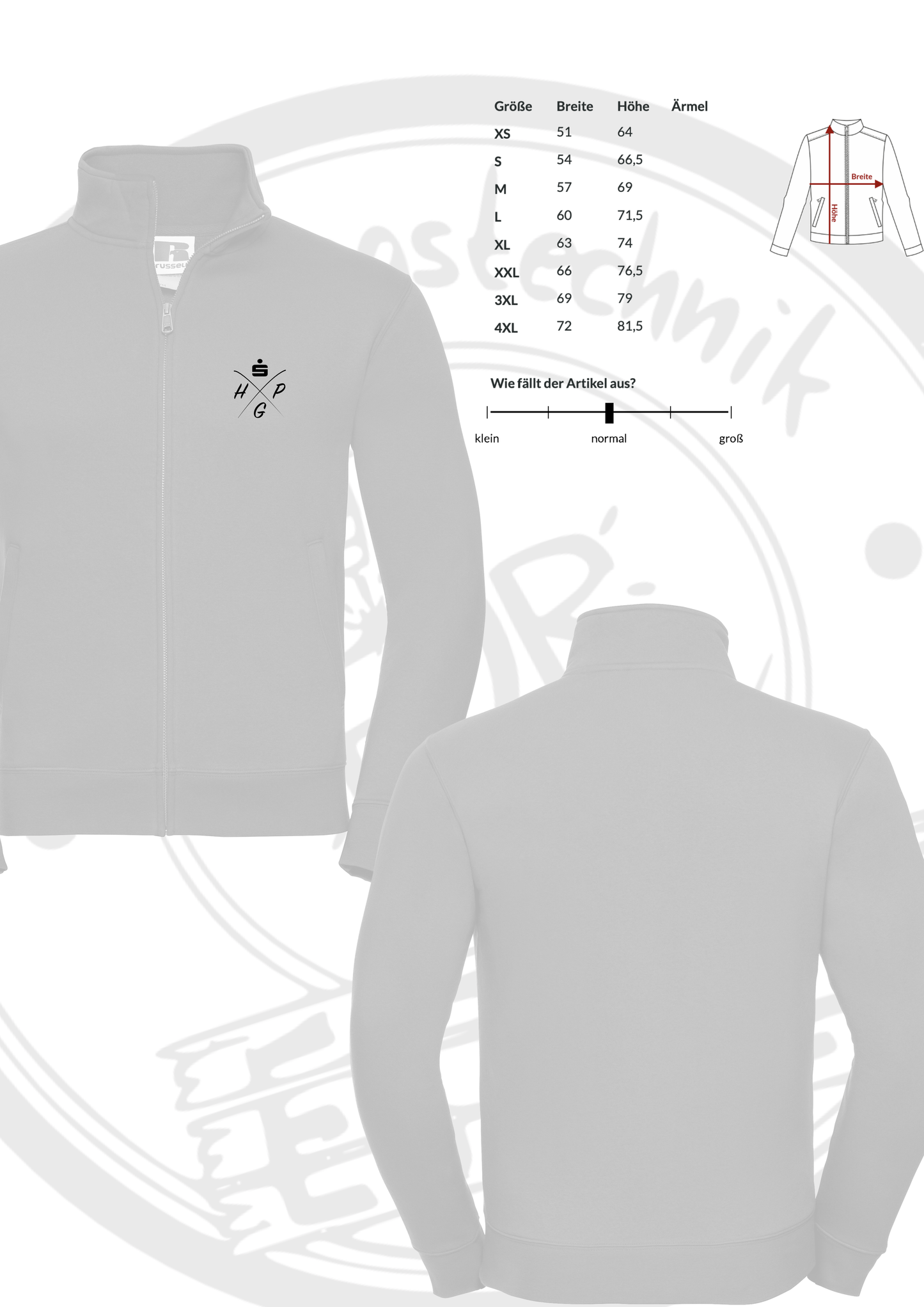 Sparkassen Sweatjacke Herren