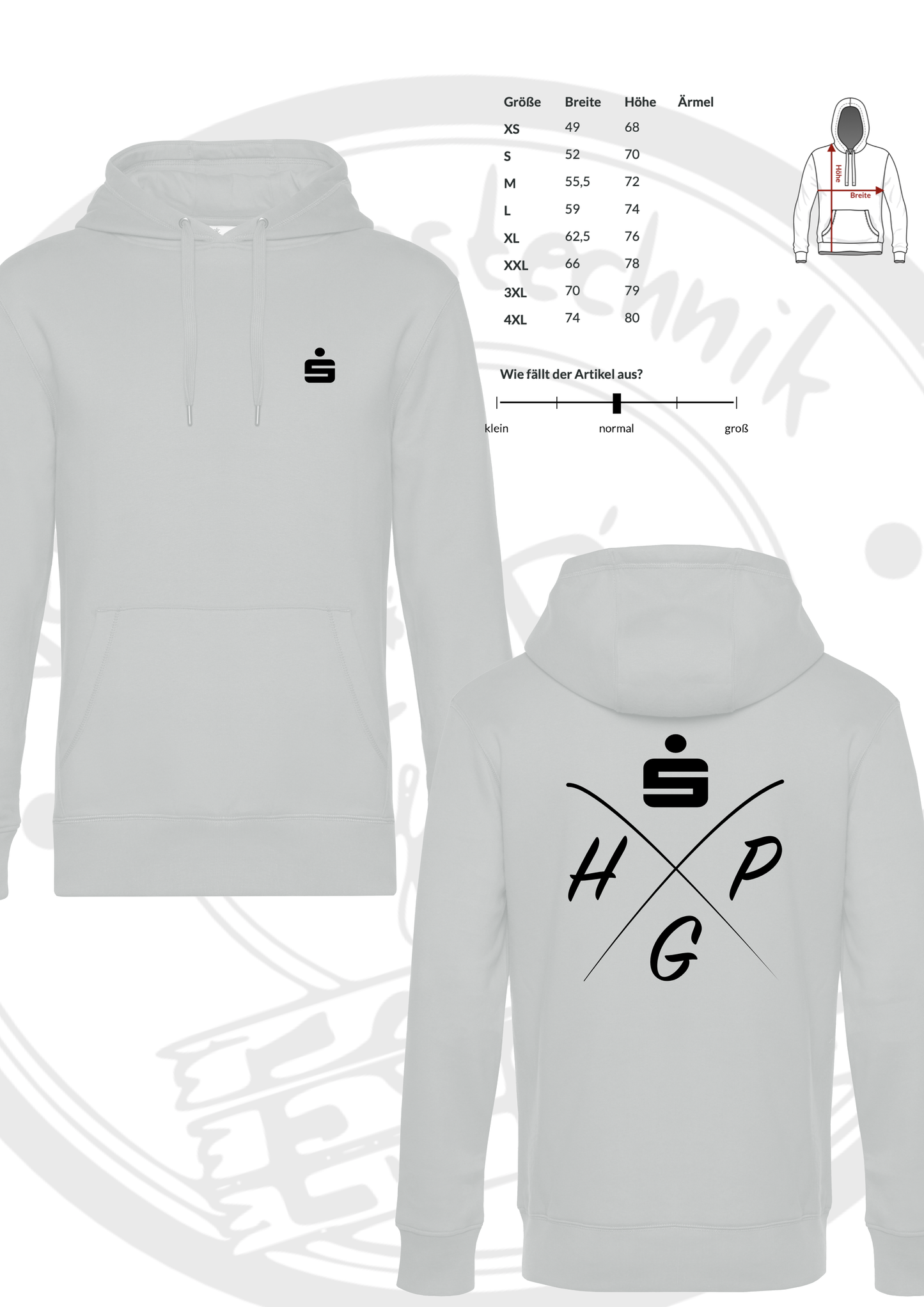 Sparkassen Hoodie Herren