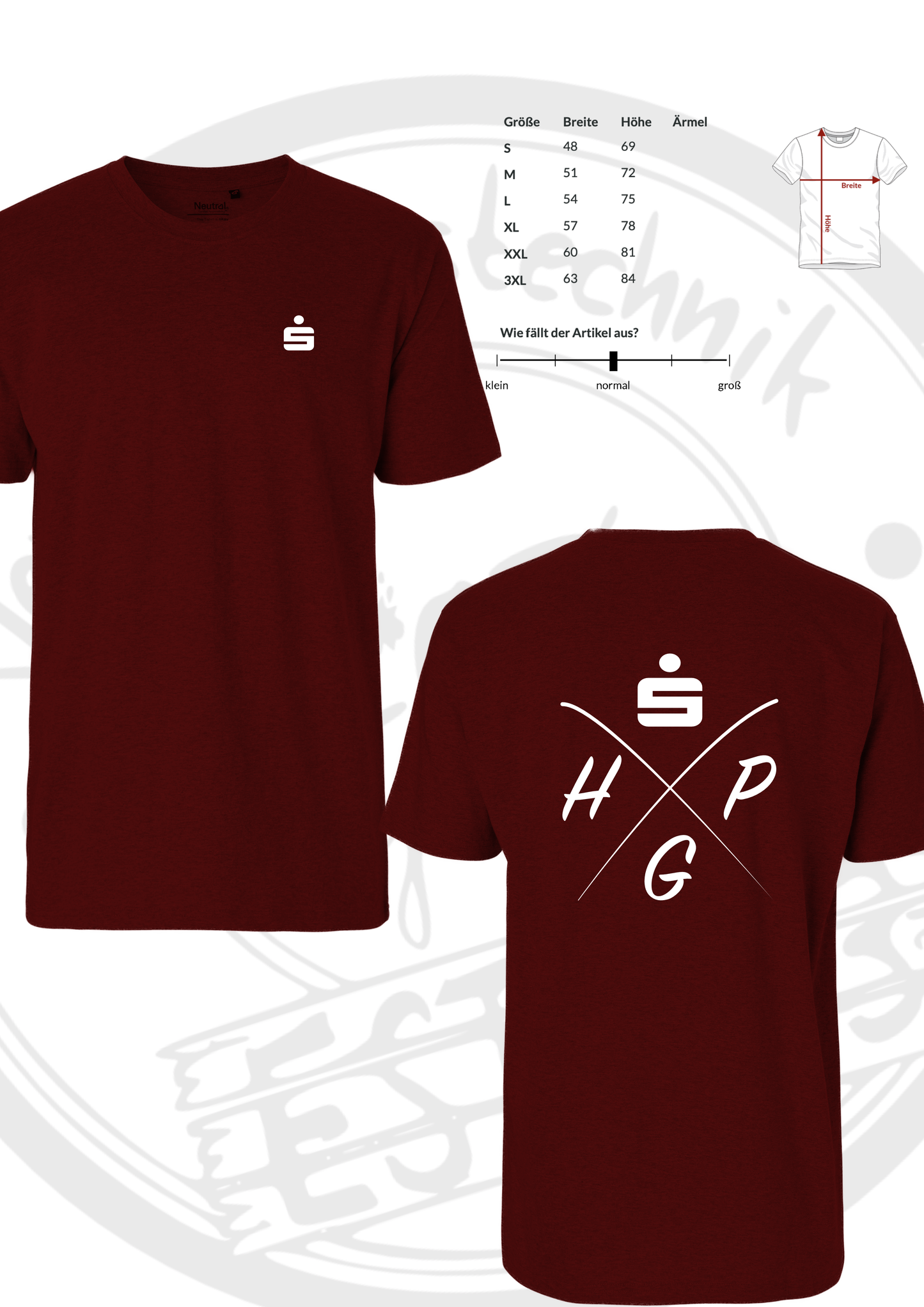 Sparkassen Shirt Herren