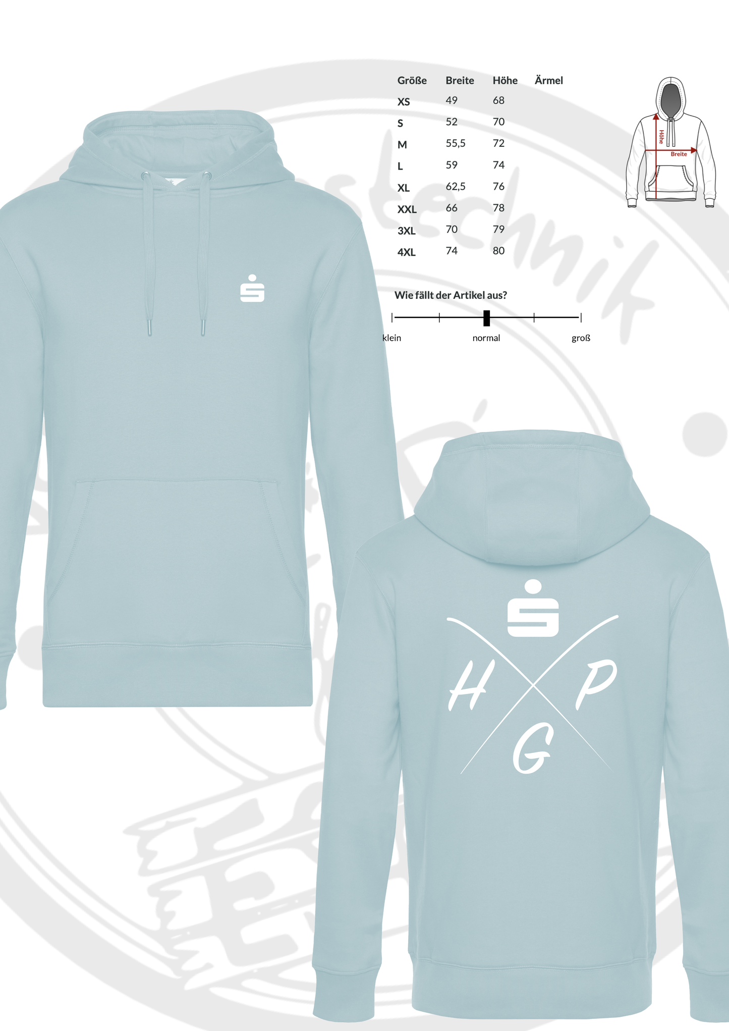 Sparkassen Hoodie Herren