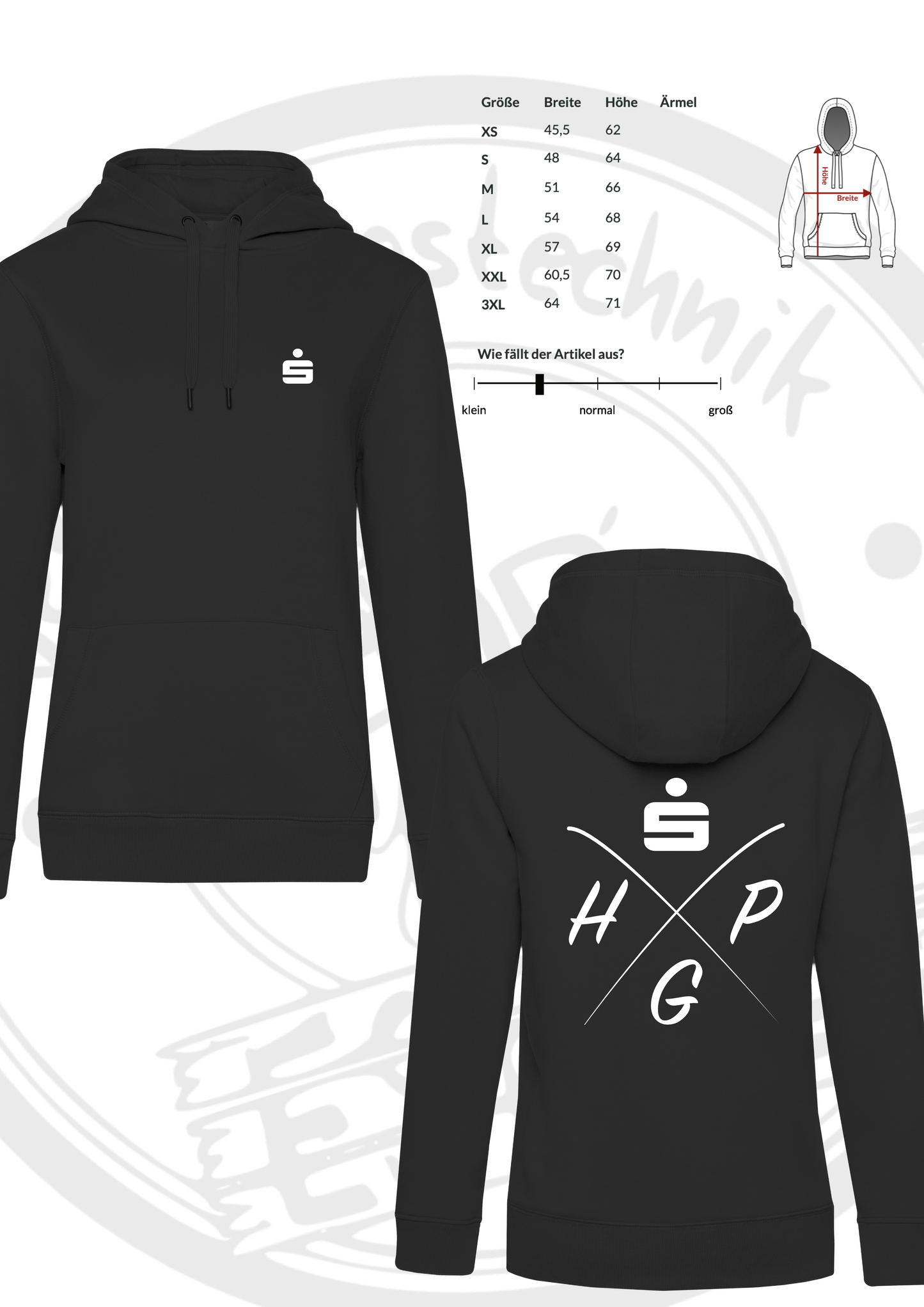 Sparkassen Hoodie Damen