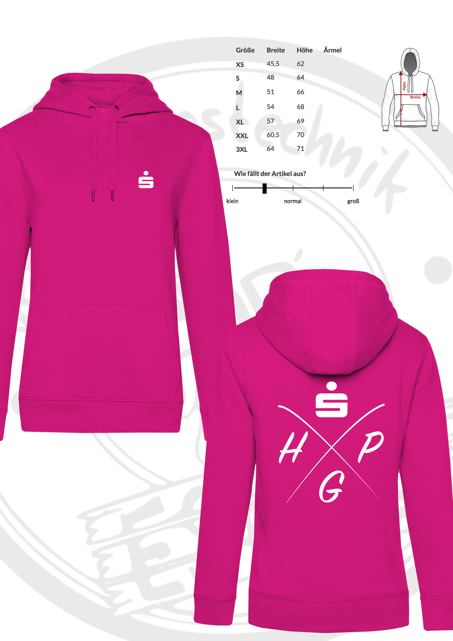 Sparkassen Hoodie Damen