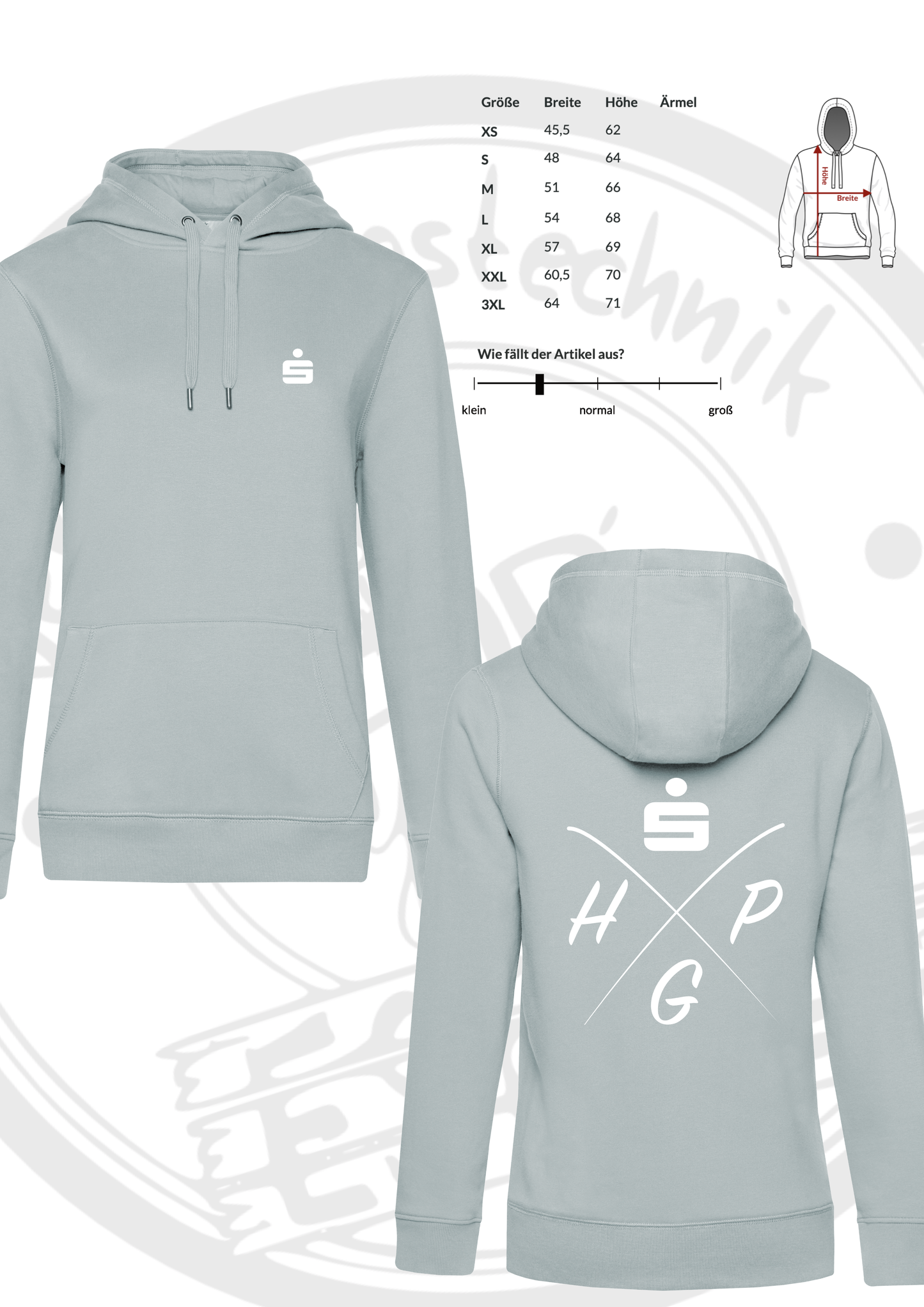 Sparkassen Hoodie Damen