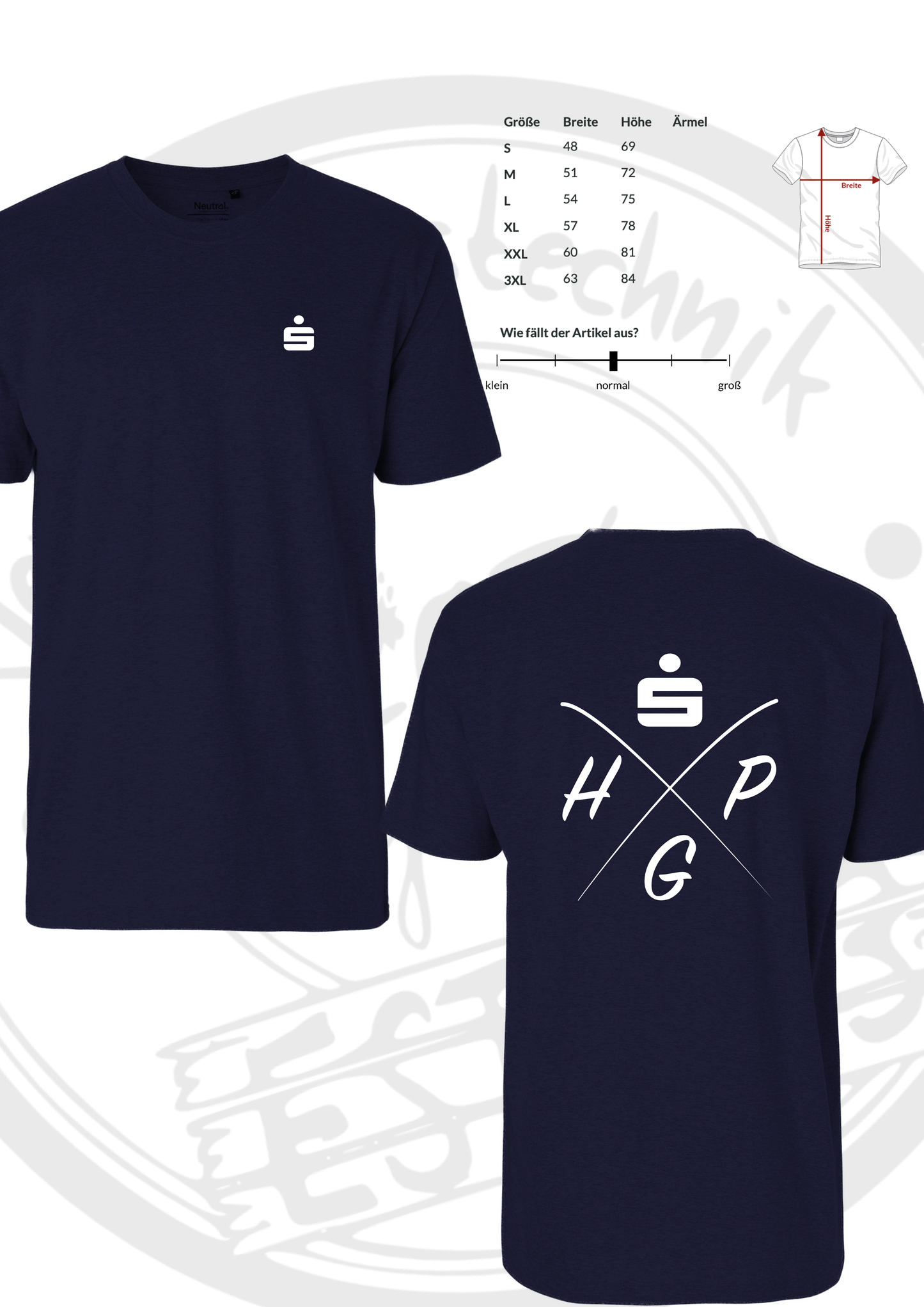 Sparkassen Shirt Herren