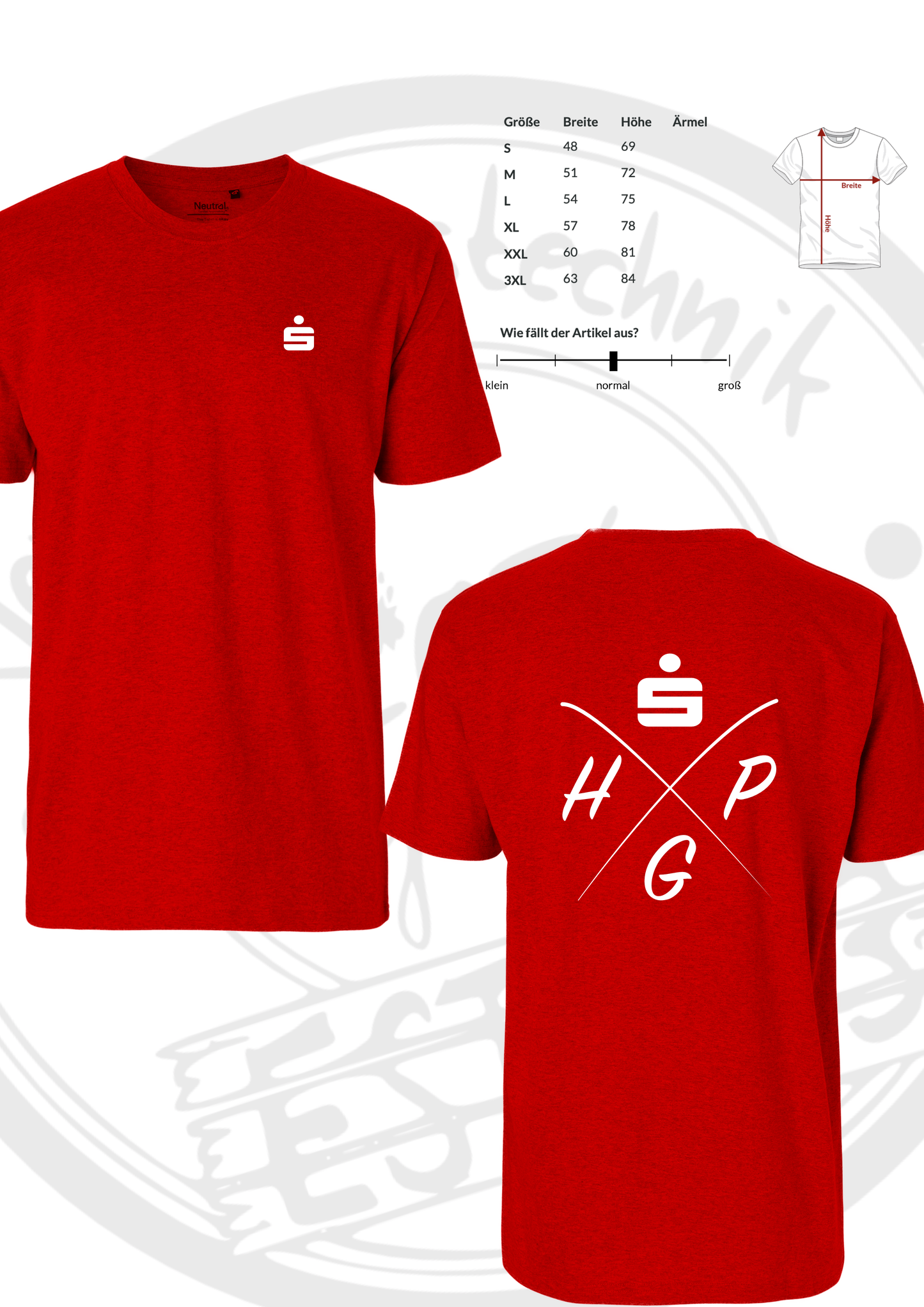 Sparkassen Shirt Herren