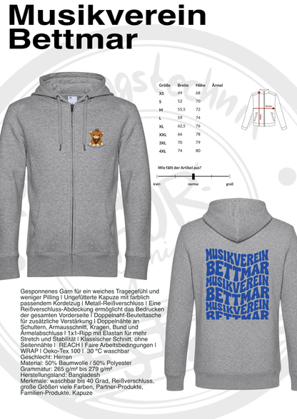 ZipHoodie Musikverein Bettmar