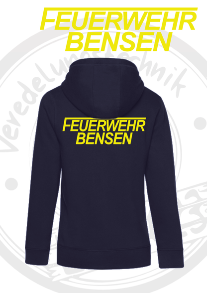 ZipHoodie Feuerwehr Bensen (Damen)
