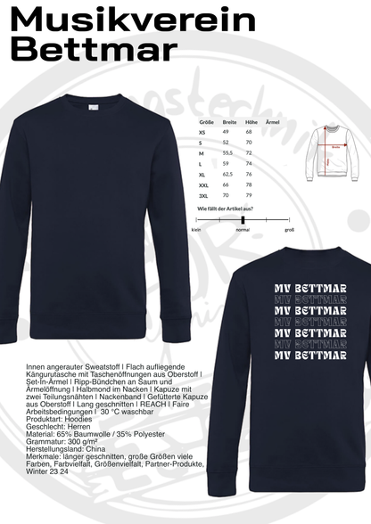 Sweatshirt Musikverein Bettmar