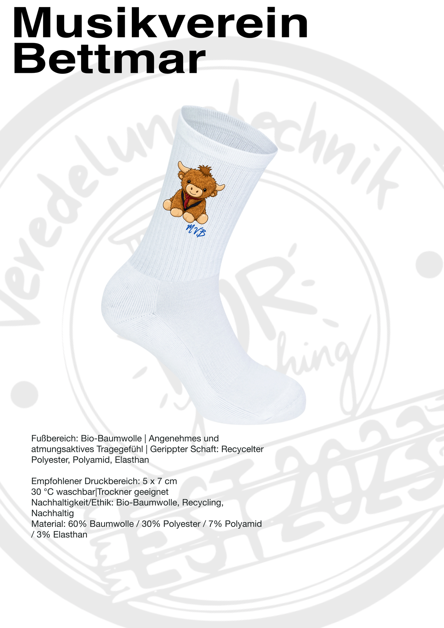Socken Musikverein Bettmar