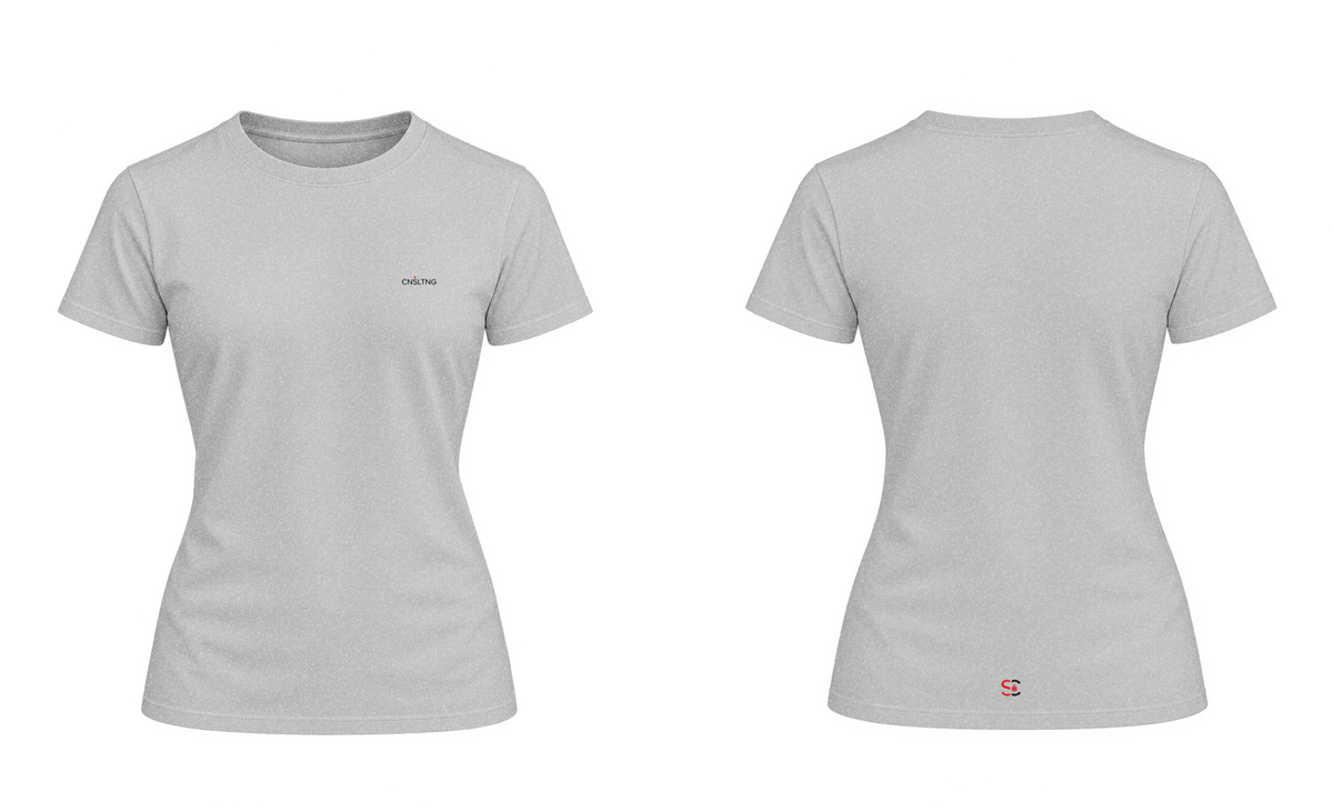 T Shirt Damen Business Clean